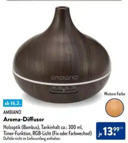 Aldi Nord AMBIANO Aroma-Diffusor Angebot