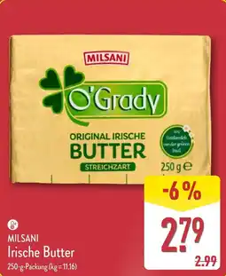 Aldi Nord MILSANI Irische Butter Angebot