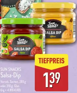 Aldi Nord SUN SNACKS Salsa-Dip Angebot