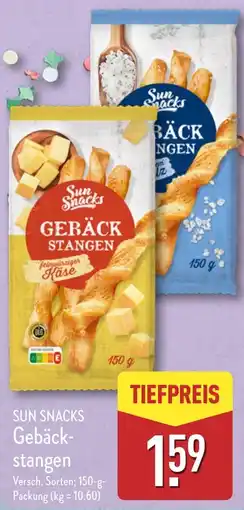 Aldi Nord SUN SNACKS Gebäck- stangen Angebot