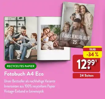 Aldi Nord Fotobuch A4 Eco Angebot