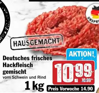 Hit Deutsches frisches Hackfleisch gemischt Angebot