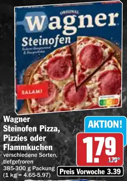 Hit Wagner Steinofen Pizza, Pizzies oder Flammkuchen Angebot