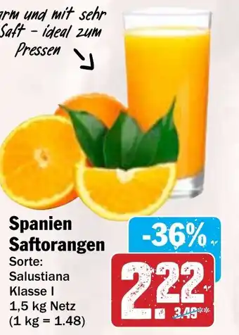 Hit Spanien Saftorangen Angebot