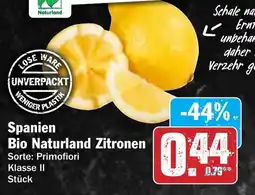 Hit Spanien Bio Naturland Zitronen Angebot