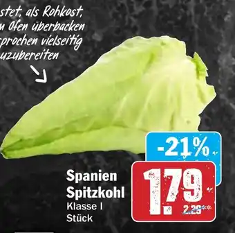 Hit Spanien Spitzkohl Angebot