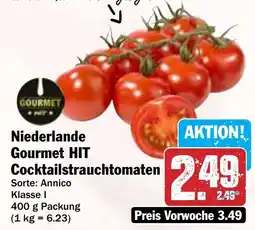 Hit Niederlande Gourmet HIT Cocktailstrauchtomaten Angebot