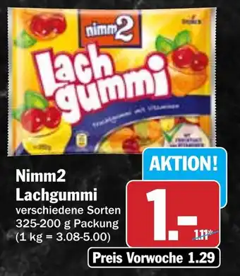 Hit Nimm2 Lachgummi Angebot