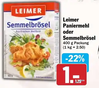 Hit Leimer Paniermehl oder Semmelbrösel Angebot