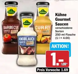 Hit Kühne Gourmet Saucen Angebot