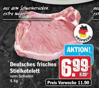 Hit Deutsches frisches Stielkotelett Angebot