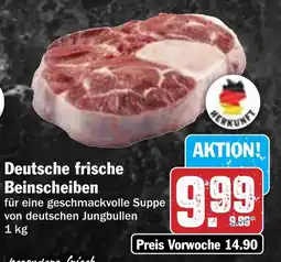 Hit Deutsche frische Beinscheiben Angebot