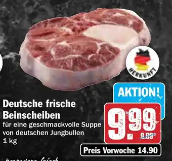 Hit Deutsche frische Beinscheiben Angebot