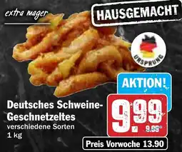 Hit Deutsches Schweine- Geschnetzeltes Angebot