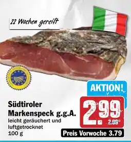 Hit Südtiroler Markenspeck g.g.A. Angebot