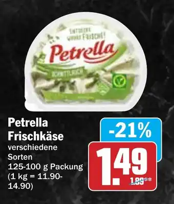 Hit Petrella Frischkäse Angebot