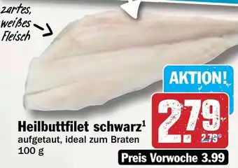 HIT Heilbuttfilet schwarz Angebot