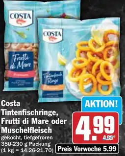 Hit Costa Tintenfischringe, Frutti di Mare oder Muschelfleisch Angebot