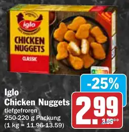 Hit iglo Chicken Nuggets Angebot