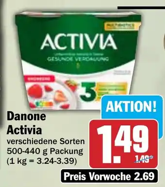 Hit Danone Activia Angebot