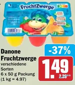 Hit Danone Fruchtzwerge Angebot