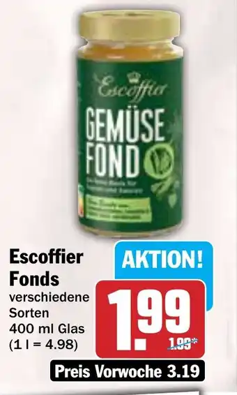 Hit Escoffier Fonds Angebot