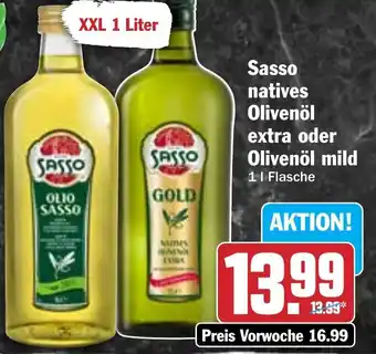 Hit Sasso natives Olivenöl extra oder Olivenöl mild Angebot