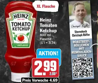 Hit Heinz Tomaten Ketchup Angebot