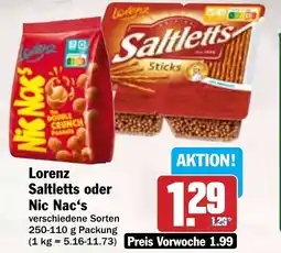 Hit Lorenz Saltletts oder Nic Nac's Angebot