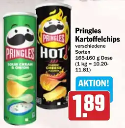 Hit PRINGLES Kartoffelchips Angebot