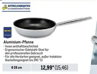 METRO METRO PROFESSIONAL Aluminium-Pfanne Angebot