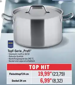 METRO METRO PROFESSIONAL Topf-Serie „Profi❝ Angebot