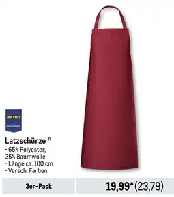 METRO METRO PROFESSIONAL Latzschürze Angebot