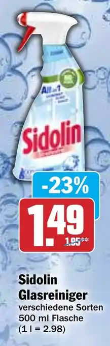 Hit Sidolin Glasreiniger Angebot