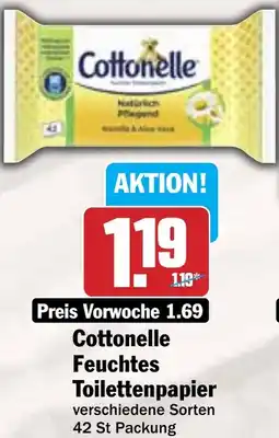 Hit Cottonelle Feuchtes Toilettenpapier Angebot