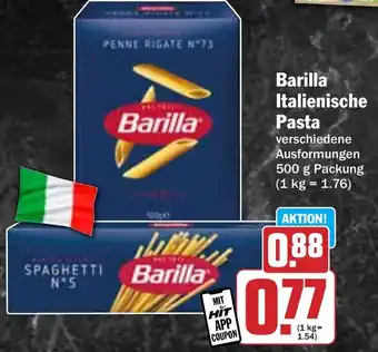 Hit Barilla Italienische Pasta Angebot