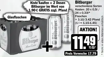 Hit Bitburger Angebot