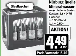 Hit Nürburg Quelle Mineralwasser Angebot