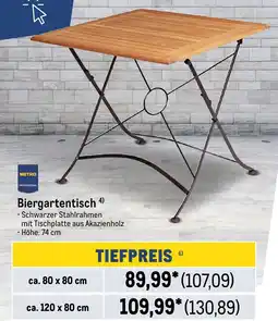 METRO METRO PROFESSIONAL Biergartentisch Angebot