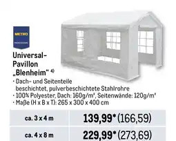 METRO METRO PROFESSIONAL Universal- Pavillon „Blenheim" Angebot