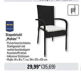 METRO METRO PROFESSIONAL Stapelstuhl „Mohim" Angebot