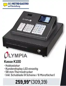 METRO OLYMPIA Kasse K100 Angebot