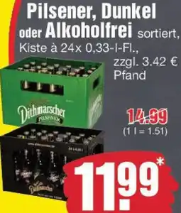 Edeka Pilsener, Dunkel oder Alkoholfrei Angebot