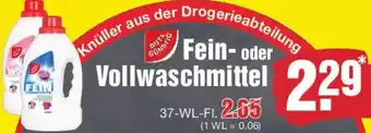 Edeka Gut & Günstig Fein-oder Vollwaschmittel Angebot