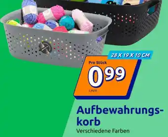 Action Aufbewahrungskorb Angebot