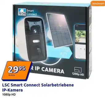 Action LSC Smart Connect Solarbetriebene IP-Kamera Angebot