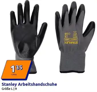 Action Stanley Arbeitshandschuhe Angebot