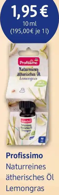 dm drogerie Profissimo Naturreines ätherisches Öl Lemongras Angebot