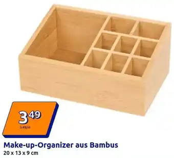 Action Make-up-Organizer aus Bambus Angebot