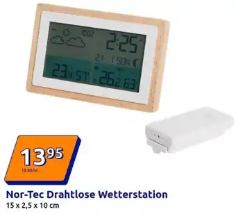 Action Nor-Tec Drahtlose Wetterstation Angebot